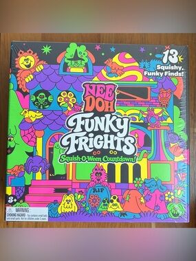 Needoh Funky Frights Halloween Advent Calendar NEW SEALED AUTHENTIC